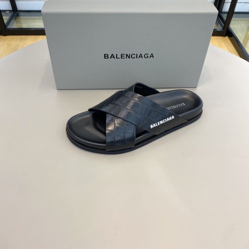 Replica Balenciaga Slippers For Men #984207 $64.00 USD for Wholesale