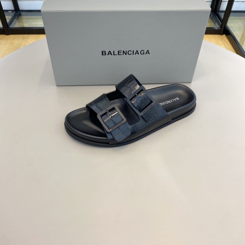Replica Balenciaga Slippers For Men #984208 $64.00 USD for Wholesale