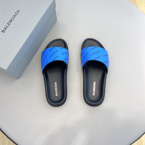 Replica Balenciaga Slippers For Men #984219 $64.00 USD for Wholesale