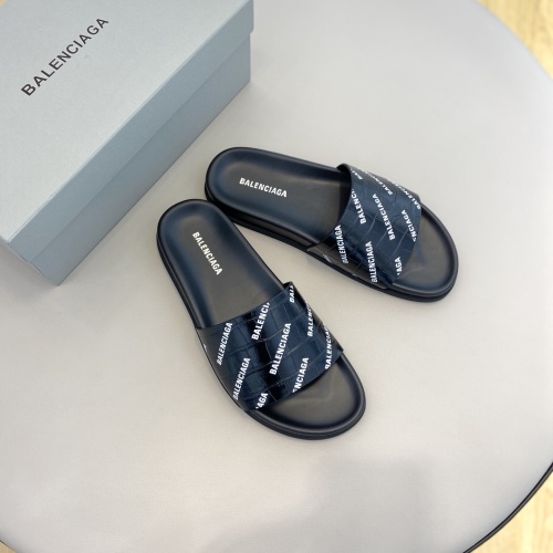 Replica Balenciaga Slippers For Men #984233 $64.00 USD for Wholesale
