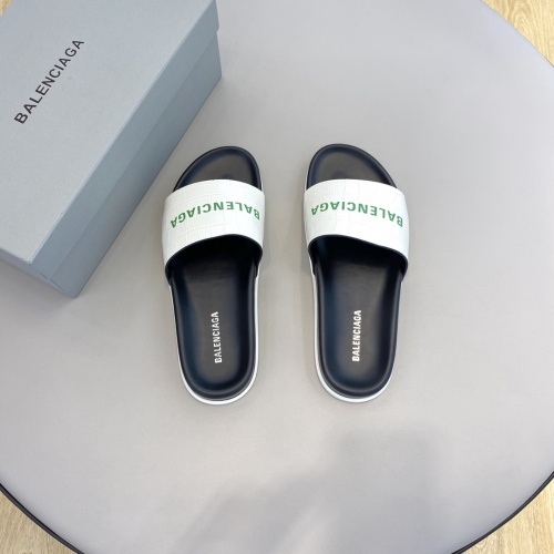 Replica Balenciaga Slippers For Men #984234 $64.00 USD for Wholesale