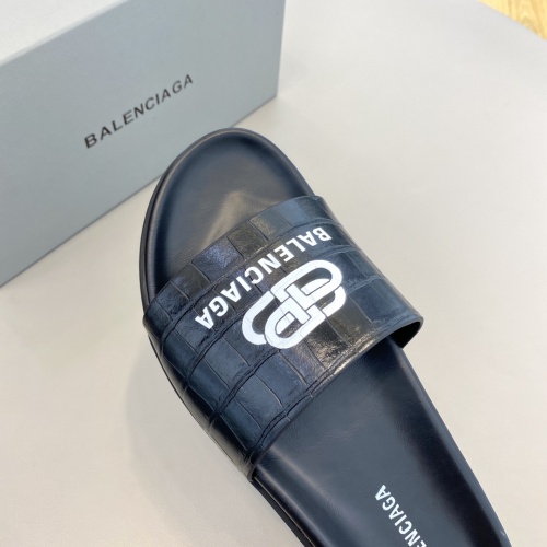 Replica Balenciaga Slippers For Men #984254 $64.00 USD for Wholesale