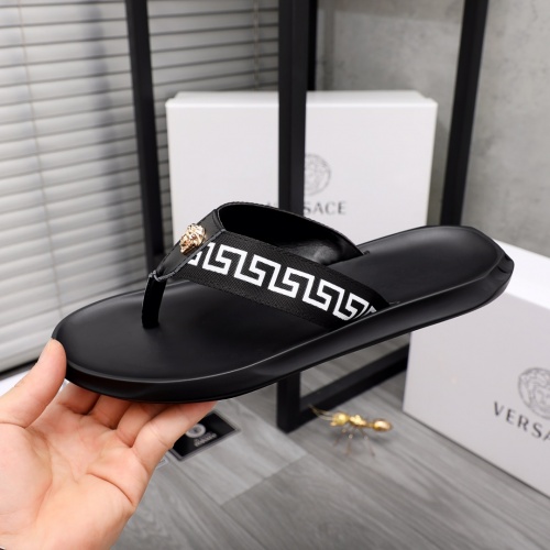 Replica Versace Slippers For Men #984301 $45.00 USD for Wholesale
