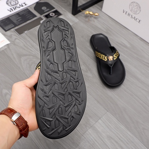 Replica Versace Slippers For Men #984302 $45.00 USD for Wholesale