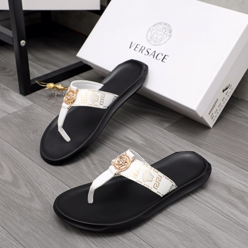 Versace Slippers For Men #984308 $45.00 USD, Wholesale Replica Versace Slippers