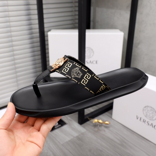 Replica Versace Slippers For Men #984309 $45.00 USD for Wholesale