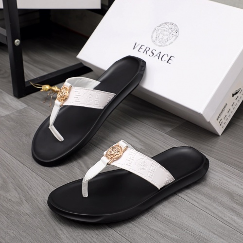 Versace Slippers For Men #984310 $45.00 USD, Wholesale Replica Versace Slippers