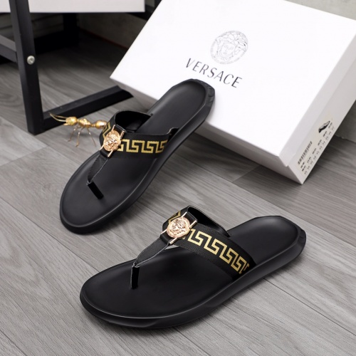 Versace Slippers For Men #984314 $45.00 USD, Wholesale Replica Versace Slippers