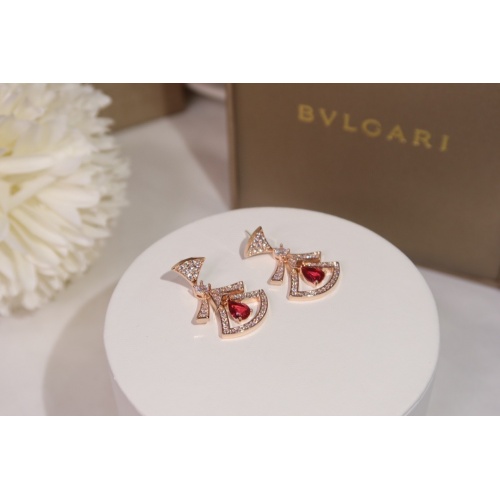 Replica Bvlgari Earrings For Women #984413 $29.00 USD for Wholesale