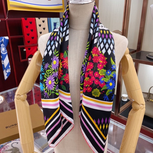 Replica Burberry Silk Scarf For Women #984418 $56.00 USD for Wholesale