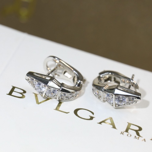 Replica Bvlgari Earrings For Women #984421 $38.00 USD for Wholesale