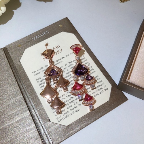 Replica Bvlgari Earrings For Women #984433 $48.00 USD for Wholesale
