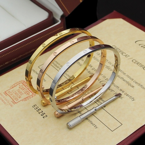 Replica Cartier Bracelets For Couples For Unisex #984490 $32.00 USD for Wholesale