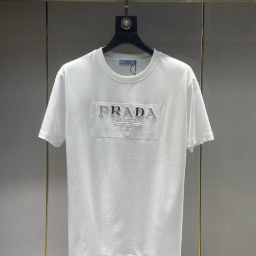 Prada T-Shirts Short Sleeved For Unisex #984585