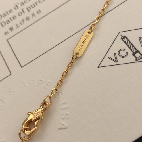 Replica Van Cleef & Arpels Necklaces For Women #984658 $32.00 USD for Wholesale