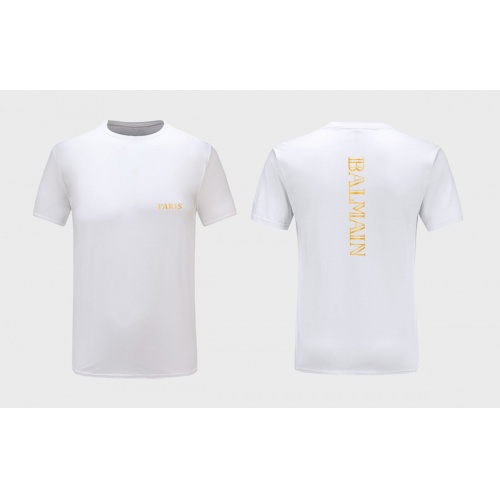 Balmain T-Shirts Short Sleeved For Men #984688