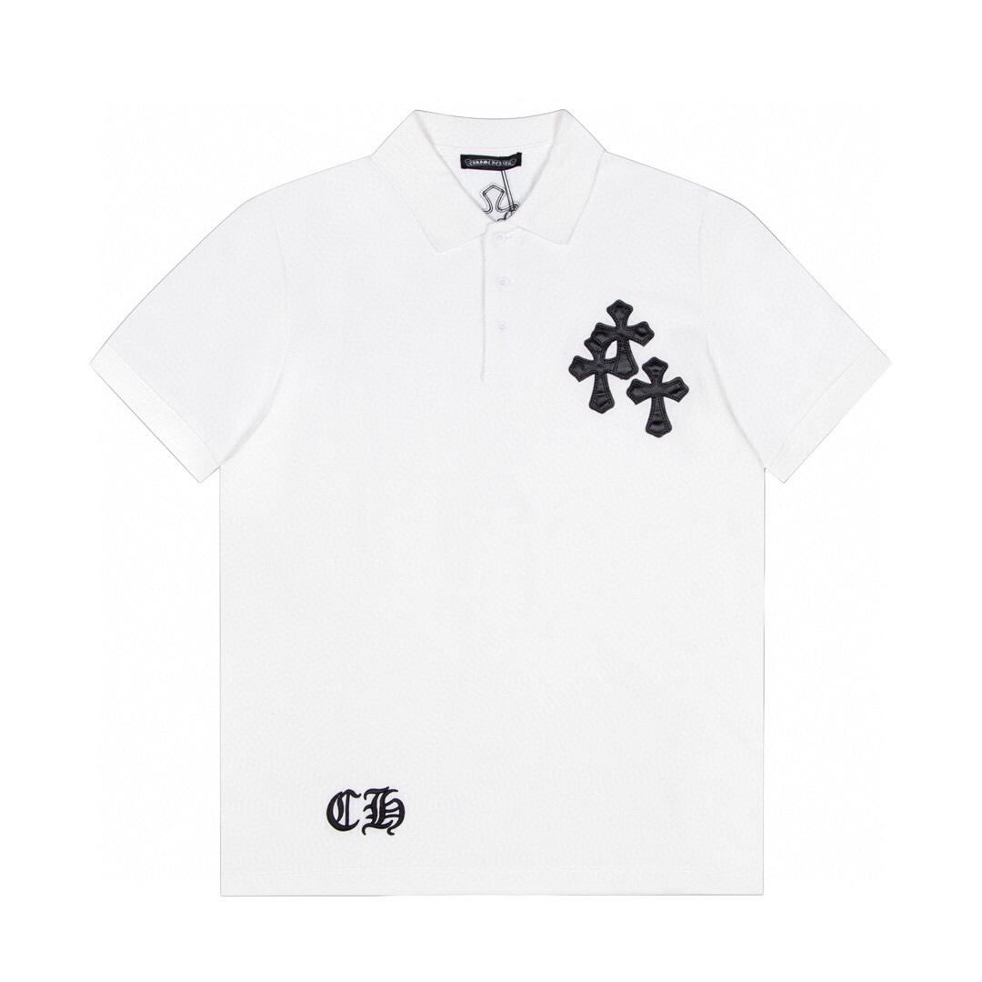 chrome heart polo shirt