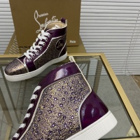 $98.00 USD Christian Louboutin High Tops Shoes For Men #976529