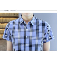 $38.00 USD Burberry Shirts Short Sleeved For Men #977429