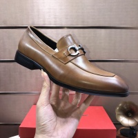 $85.00 USD Salvatore Ferragamo Leather Shoes For Men #979159