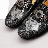 $72.00 USD Versace Leather Shoes For Men #981272