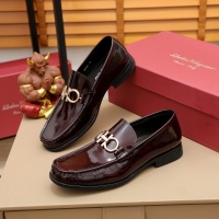 $102.00 USD Ferragamo Salvatore FS Leather Shoes For Men #981341
