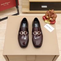 $102.00 USD Salvatore Ferragamo Leather Shoes For Men #981341