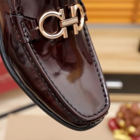$102.00 USD Salvatore Ferragamo Leather Shoes For Men #981341