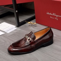 $85.00 USD Salvatore Ferragamo Leather Shoes For Men #983898
