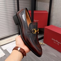 $96.00 USD Salvatore Ferragamo Leather Shoes For Men #983925