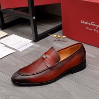 $96.00 USD Salvatore Ferragamo Leather Shoes For Men #983929