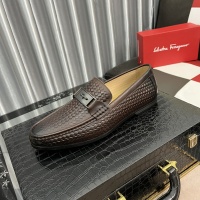 $72.00 USD Salvatore Ferragamo Leather Shoes For Men #984180
