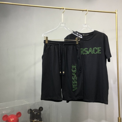 Replica Versace Tracksuits Short Sleeved For Men #984860 $52.00 USD for Wholesale