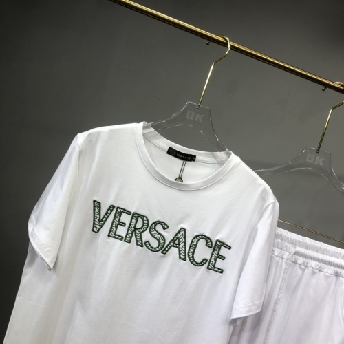 Replica Versace Tracksuits Short Sleeved For Men #984861 $52.00 USD for Wholesale
