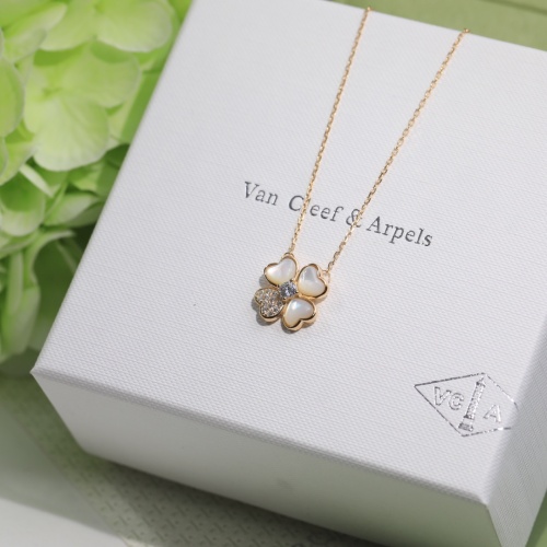 Replica Van Cleef & Arpels Necklaces For Women #984958 $38.00 USD for Wholesale