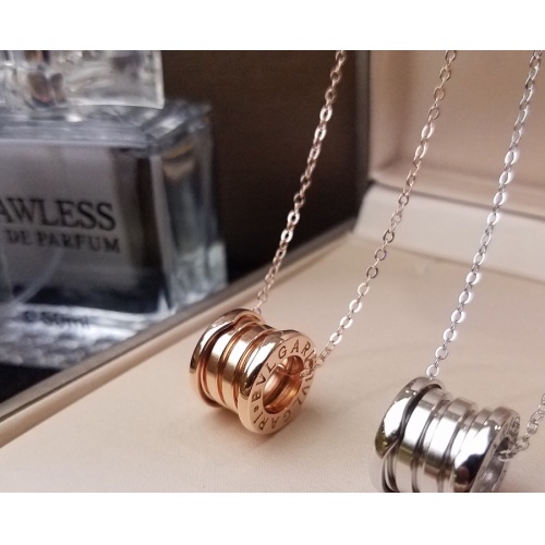 Replica Bvlgari Necklaces For Women #985145 $29.00 USD for Wholesale