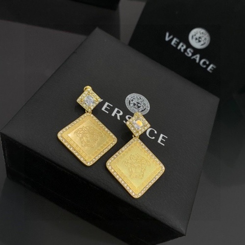 Replica Versace Earrings For Women #985218 $29.00 USD for Wholesale