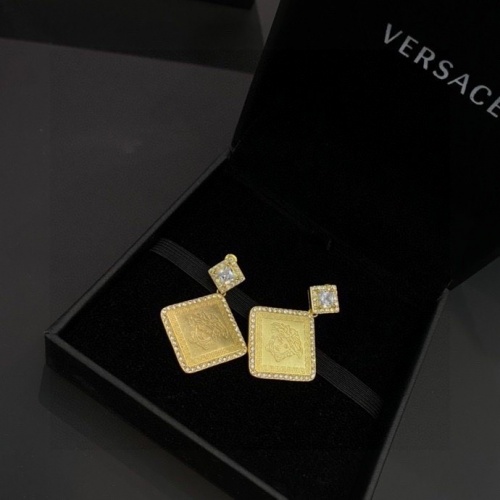 Replica Versace Earrings For Women #985218 $29.00 USD for Wholesale