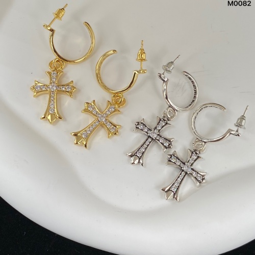 Replica Chrome Hearts Earring For Women #985236 $36.00 USD for Wholesale