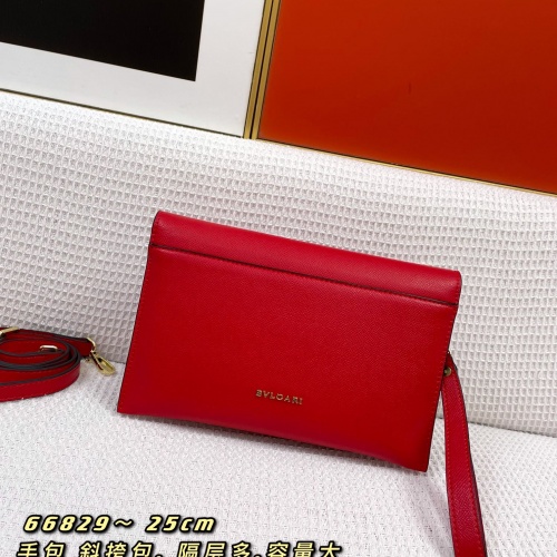 Replica Bvlgari AAA Quality Wallets For Women #985375 $92.00 USD for Wholesale