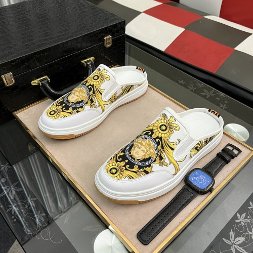 Replica Versace Slippers For Men #985459 $68.00 USD for Wholesale
