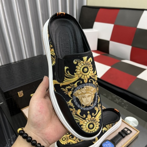 Replica Versace Slippers For Men #985460 $68.00 USD for Wholesale