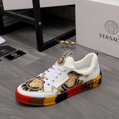 Replica Versace Casual Shoes For Men #985490 $72.00 USD for Wholesale