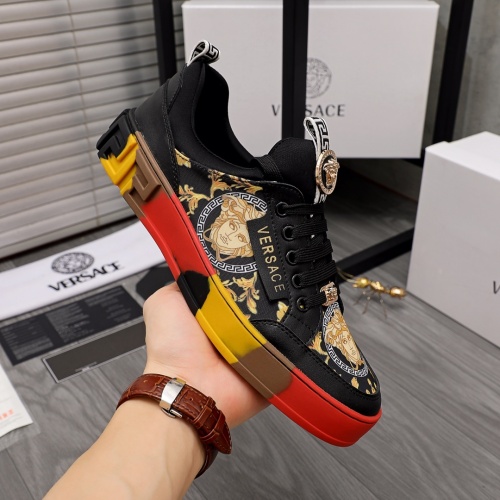 Replica Versace Casual Shoes For Men #985491 $72.00 USD for Wholesale