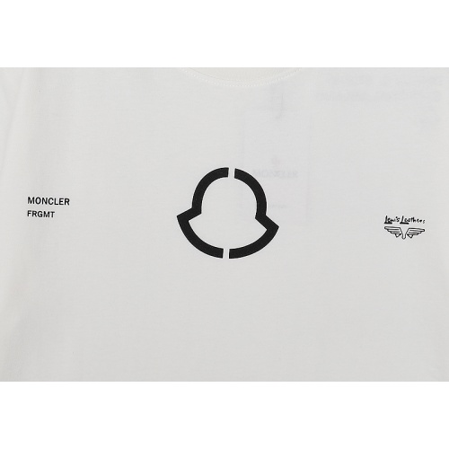 Replica Moncler T-Shirts Short Sleeved For Unisex #985537 $32.00 USD for Wholesale