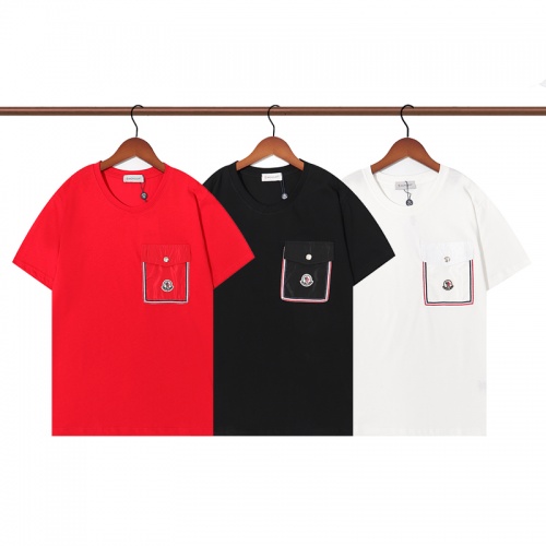 Replica Moncler T-Shirts Short Sleeved For Unisex #985539 $32.00 USD for Wholesale