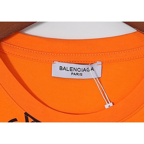 Replica Balenciaga T-Shirts Short Sleeved For Unisex #985546 $27.00 USD for Wholesale