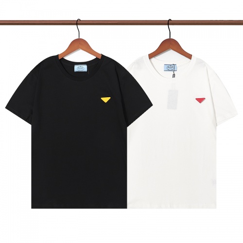 Replica Prada T-Shirts Short Sleeved For Unisex #985563 $29.00 USD for Wholesale