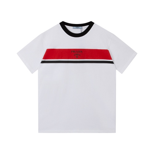 Prada T-Shirts Short Sleeved For Unisex #985565