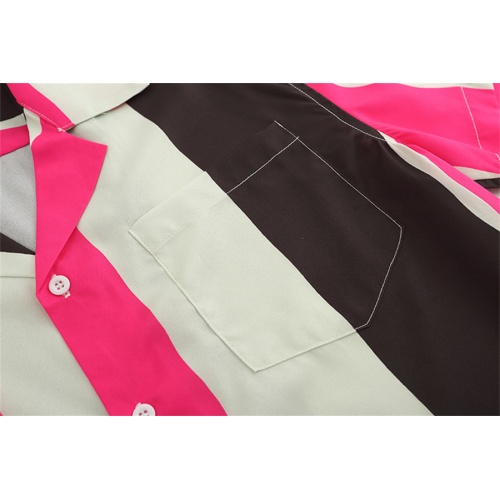 Replica Prada Shirts Short Sleeved For Men #985603 $36.00 USD for Wholesale